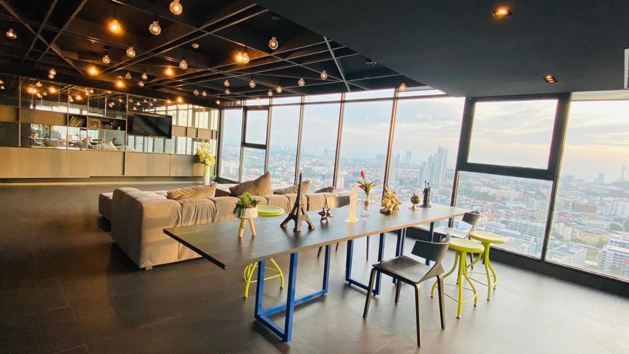 The Base Central Pattaya 2Bed King&Queen Sky Seaview & Infinity Pool Bagian luar foto