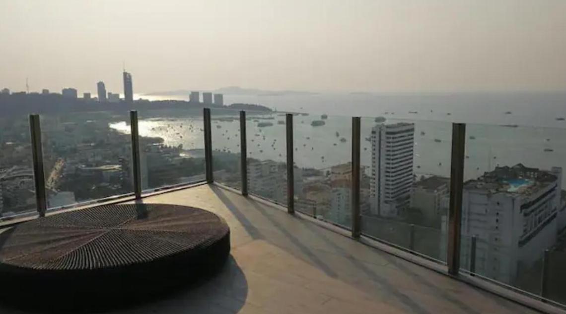The Base Central Pattaya 2Bed King&Queen Sky Seaview & Infinity Pool Bagian luar foto